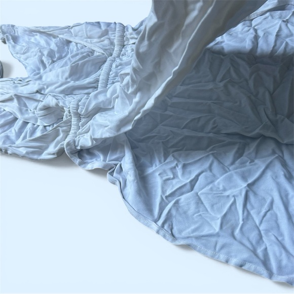l*space Dresses & Skirts - l*space Pale Blue Maxi Dress with Gathered Waist